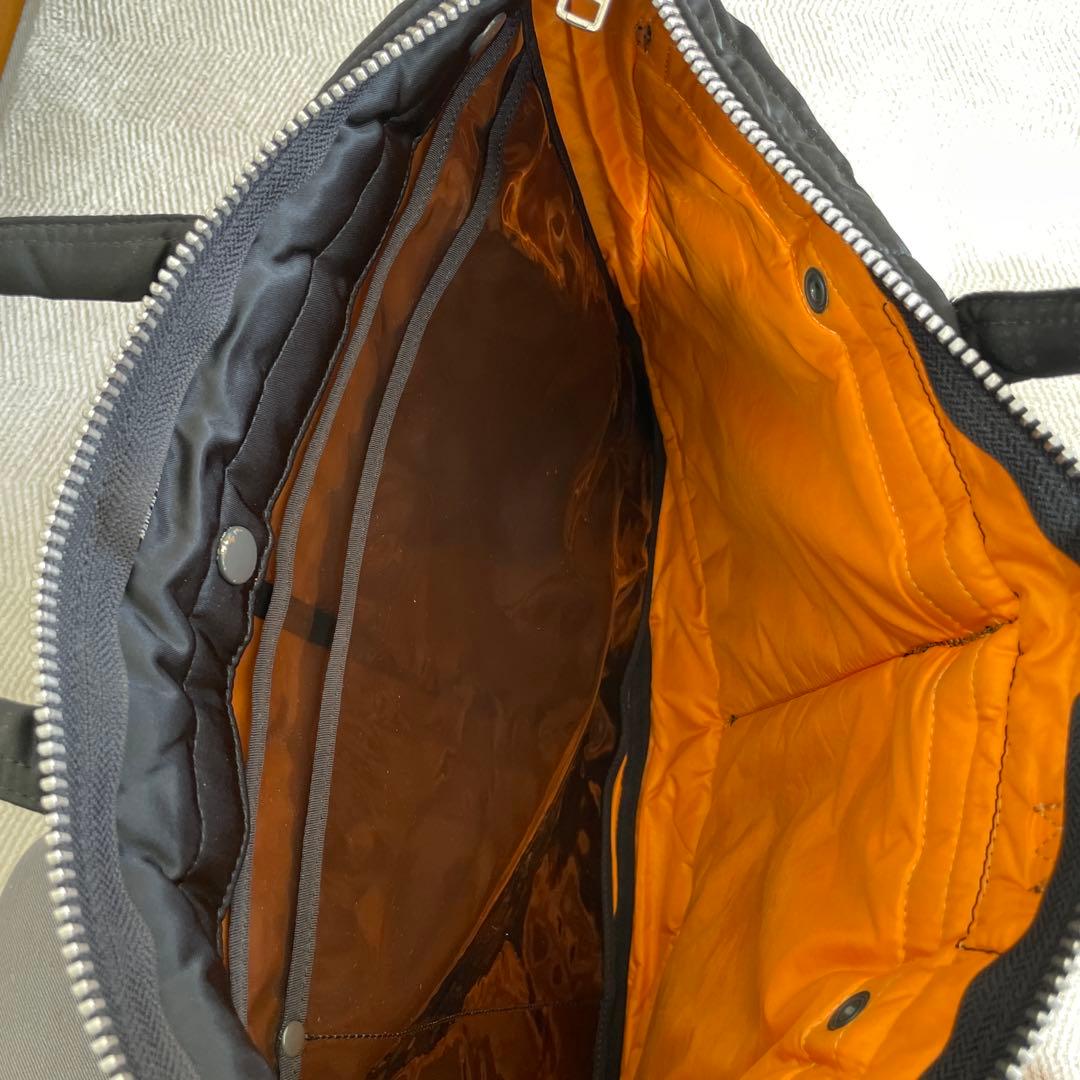 再値下げ！　中古品　PORTER タンカー　ブラックナイロンブリーフケース
