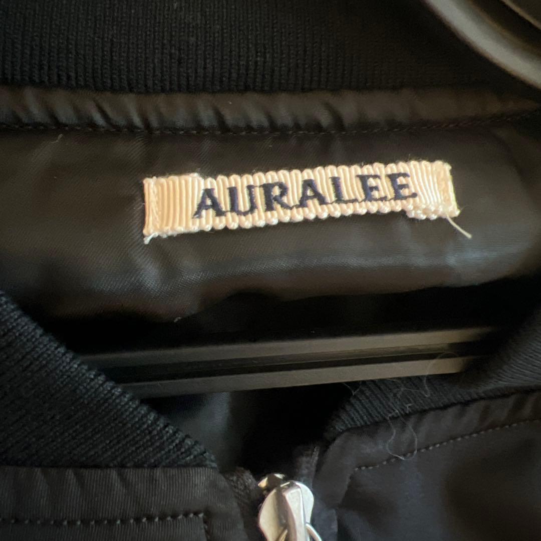 ジャケット・アウター AURALEE SILK TWILL FLIGHT BLOUSON 25SS