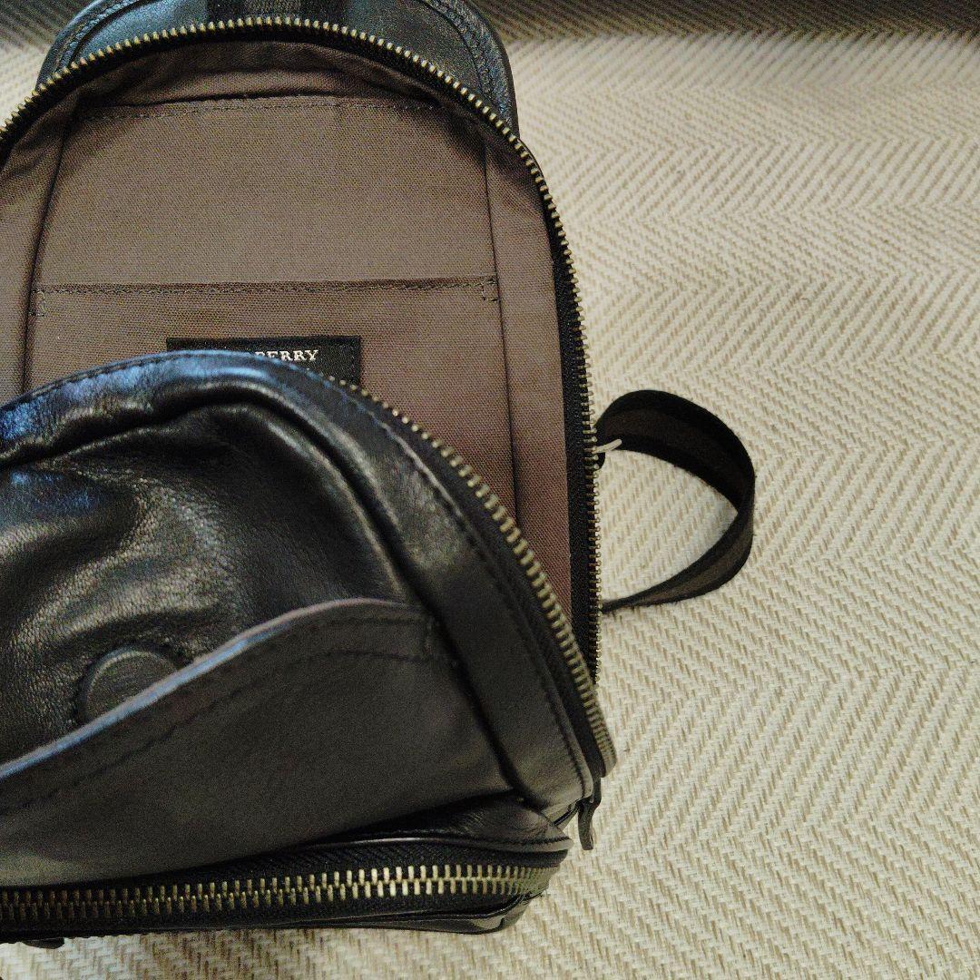 極希少★ BURBERRY バーバリー ブラックレーベル ボディバッグ 三陽商会