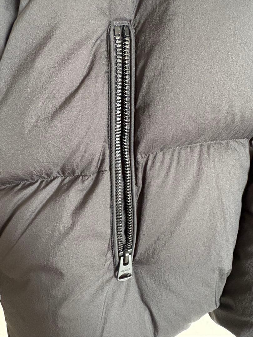 【MACKAGE】TESSY フード付きショートダウンコートxxsサイズブラック