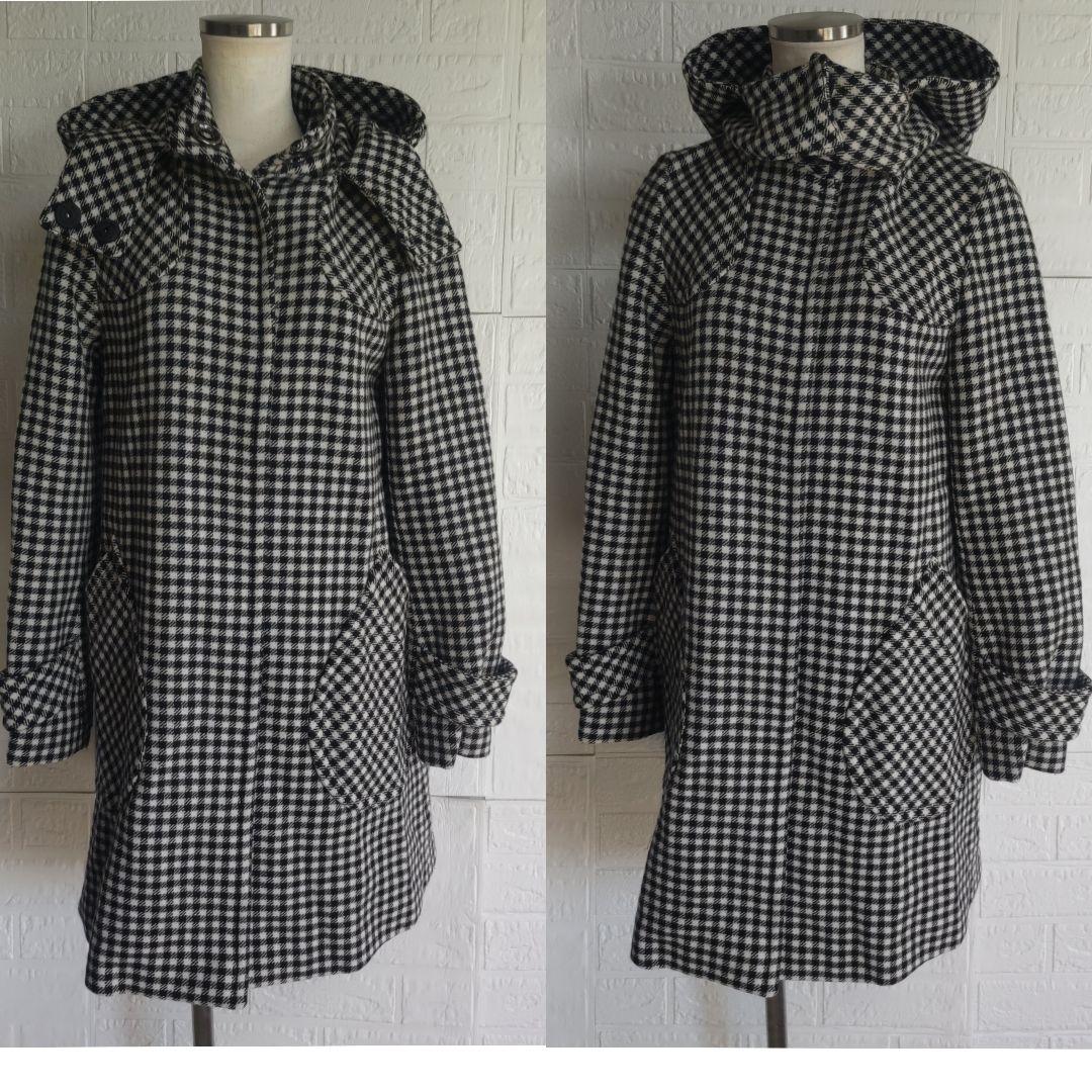 専用✨美品✨MAX&CO　マックス&コー　ロングコート　チェック柄　ウール