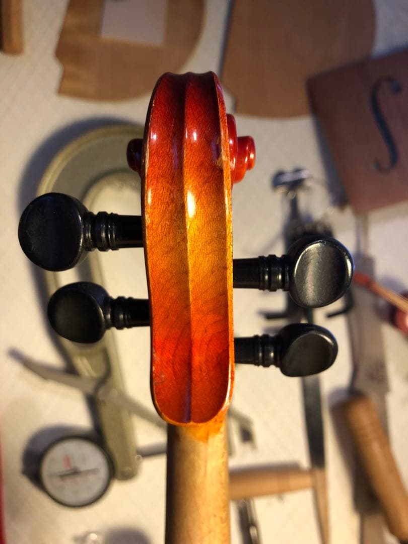 【駒&魂柱調整済】Suzuki分数バイオリンNo220 1/10 1991