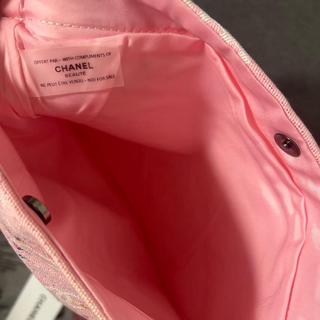 CHANEL ボーテ　ノベルティ　ピンク　トートバッグ　ツイード　非売品