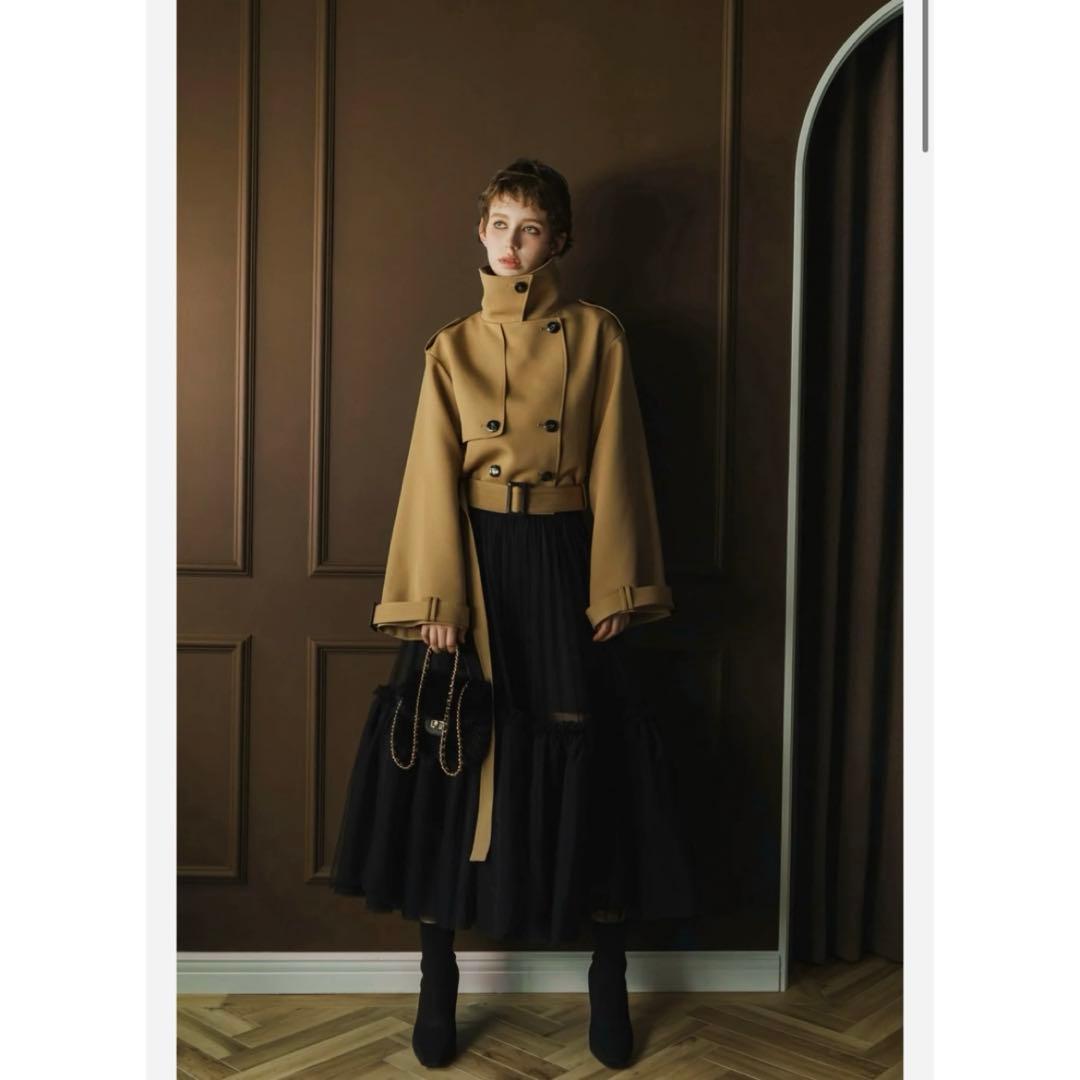 ジャケット・アウター sheller 2way short trench coat