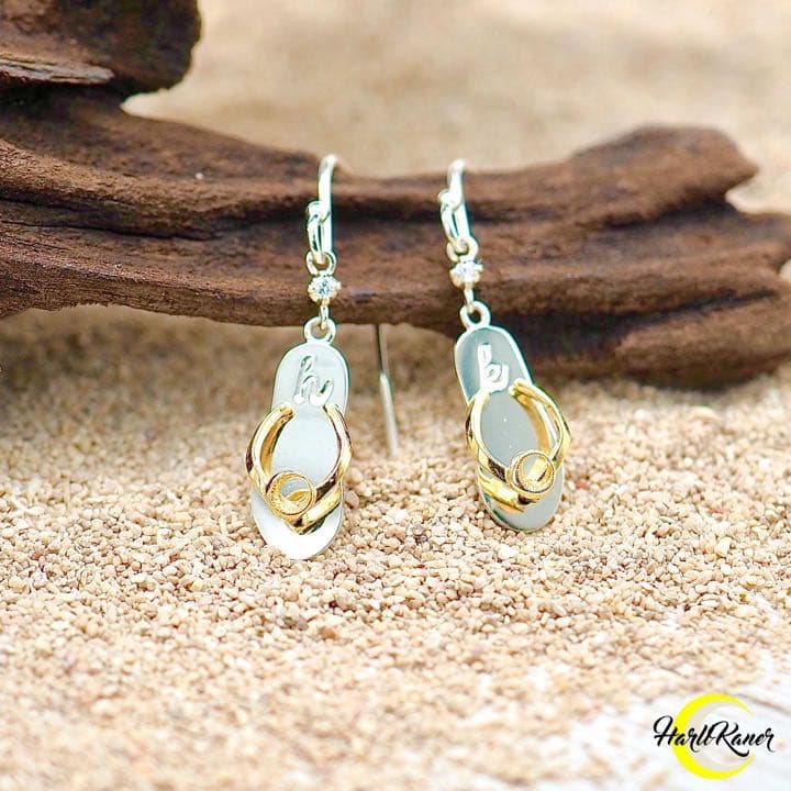 〜ビーチサンダルピアス〜