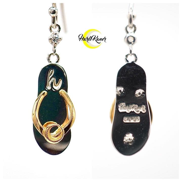 〜ビーチサンダルピアス〜