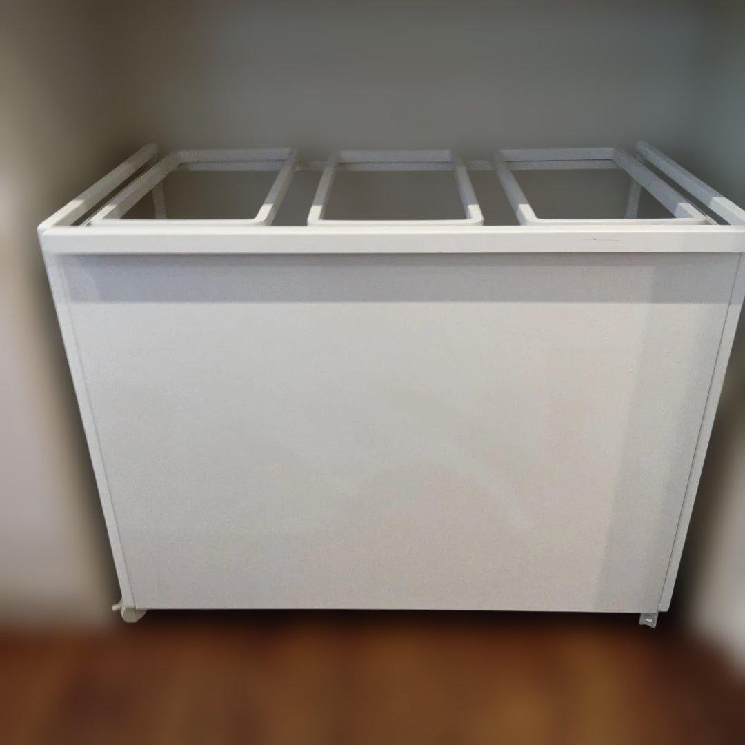 ダストボックス　ゴミ箱　山崎実業　白　tower