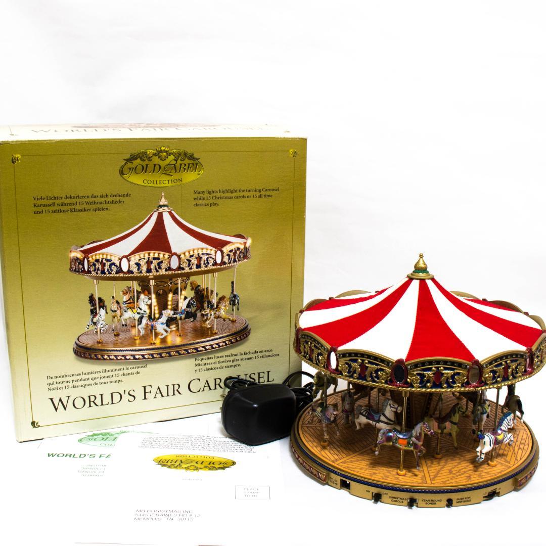 [匿名配送]ミスタークリスマス ゴールドラベル メリーゴーランド オルゴール