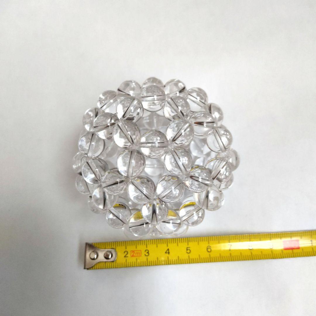 5Ａ　10mm　クリスタルクォーツ　フラーレン　バッキーボール　水晶