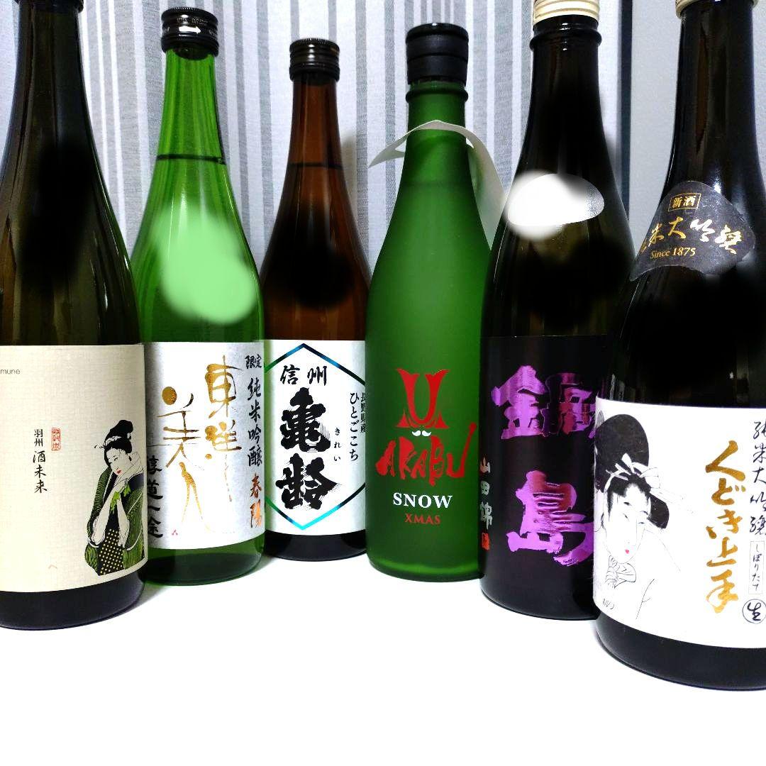 日本酒 6本　720ml