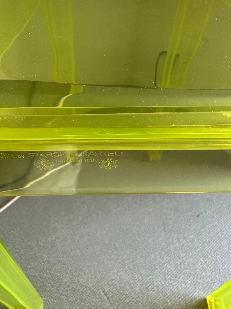 LA MARIÉ 蛍光イエローチェア KARTELL