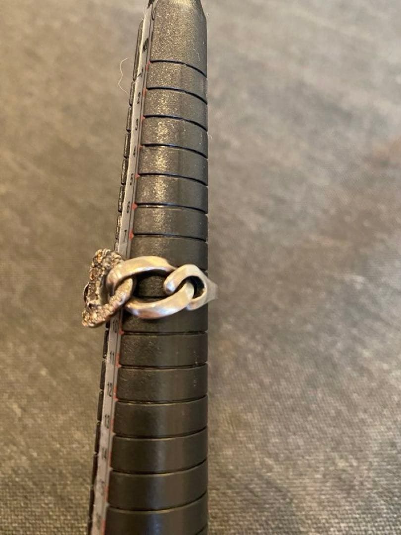 【hum】HUMETE PAVE RING (約9号)