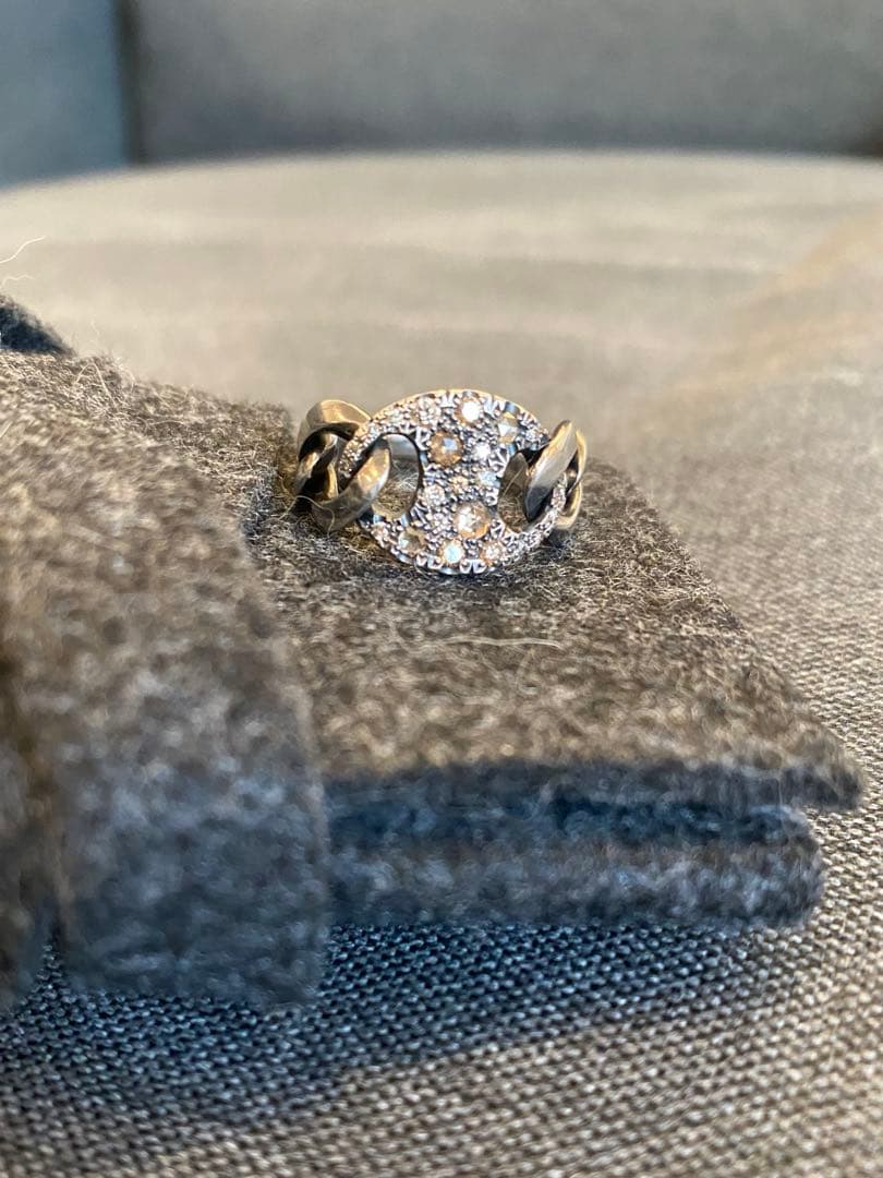 【hum】HUMETE PAVE RING (約9号)