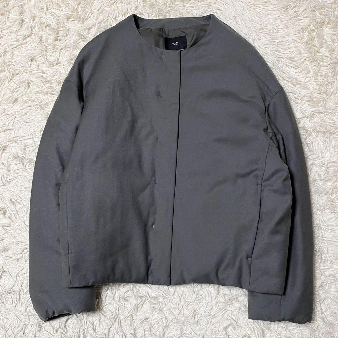 【MOKO※PR必須※】23区 ステッチレスサステナブルショートダウン