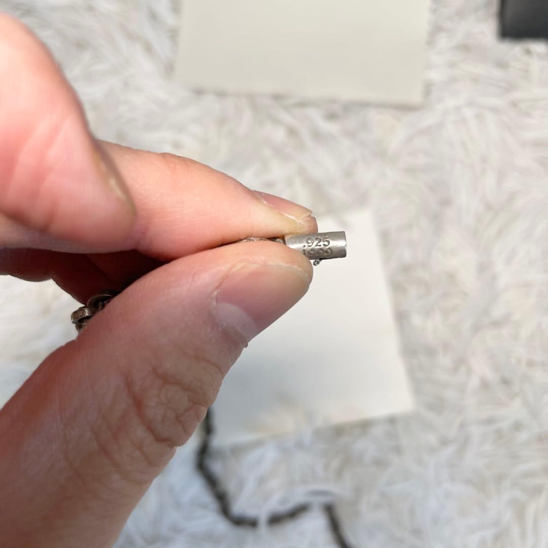 クロムハーツ　ペーパーチェーン　18インチ　レシート　付属品完備