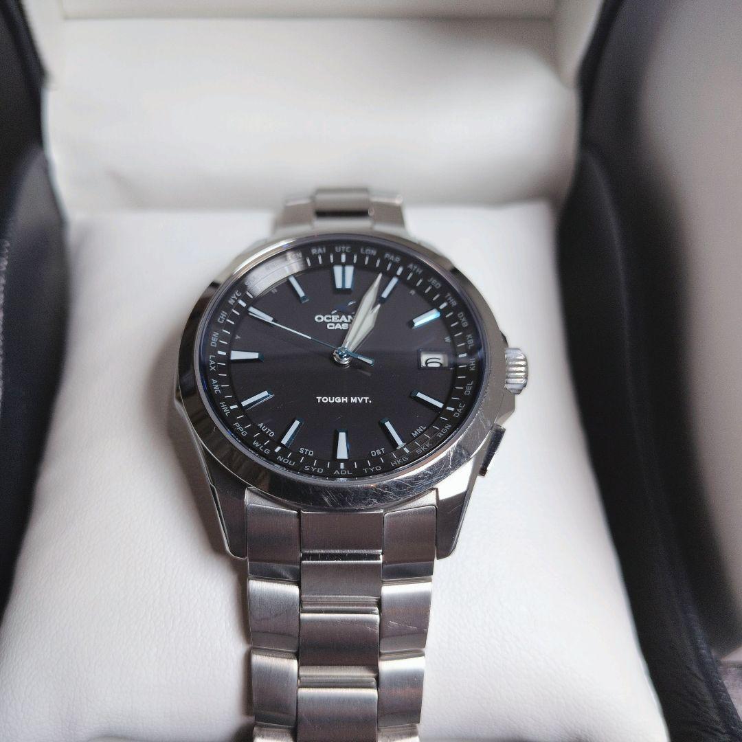 【美品・高級】CASIO OCEANUS OCW-S100-1AJF