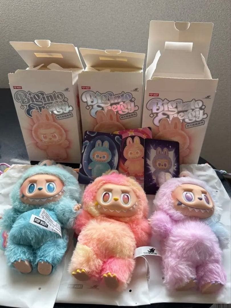 ラブブ　エナジー　3体セット