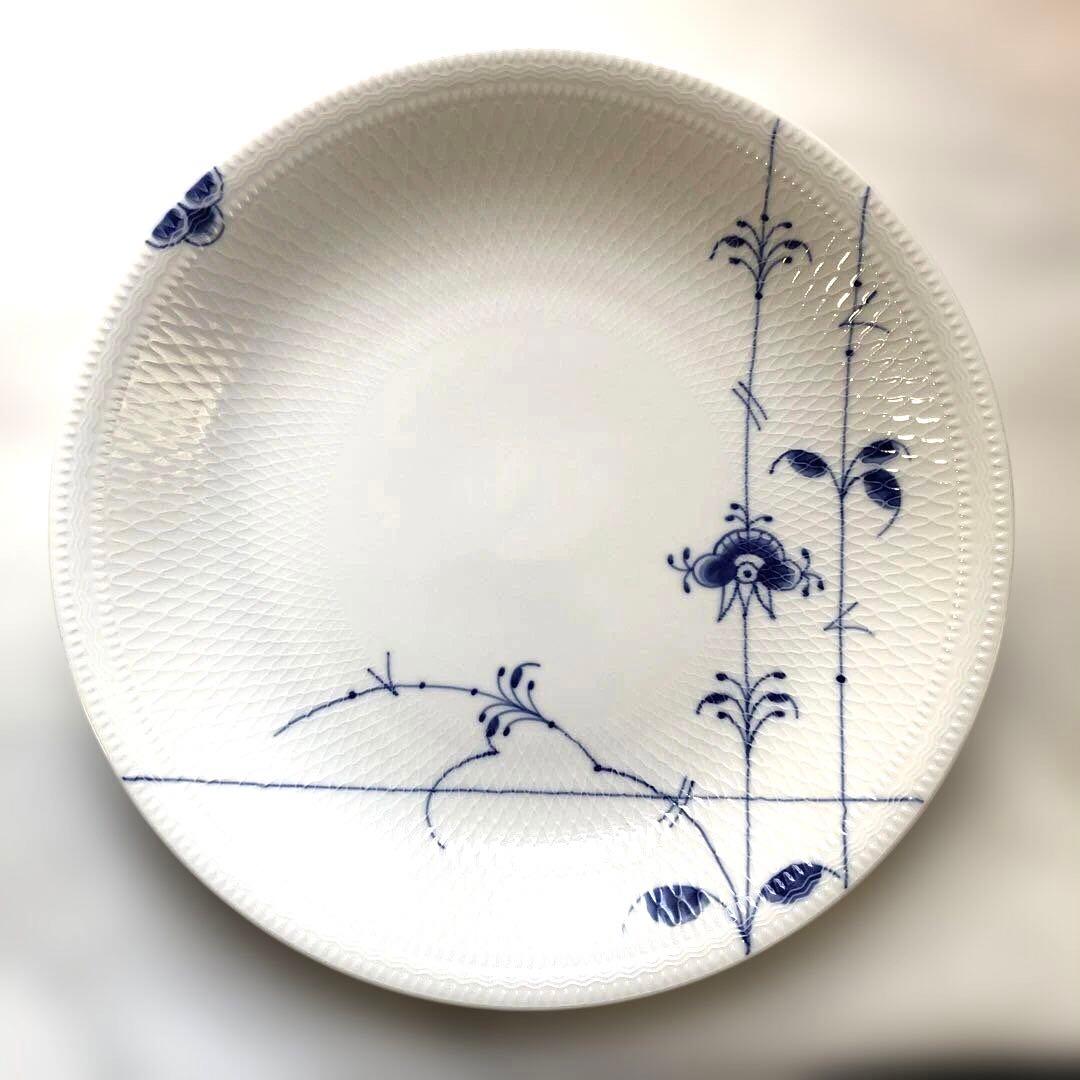 ロイヤルコペンハーゲン ブルーパルメッテ 大皿30cm デンマーク製