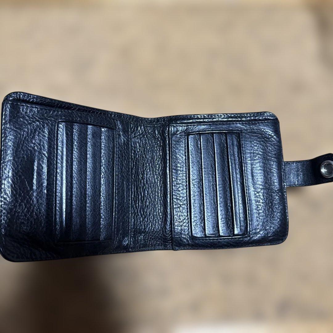 CHROME HEARTS 二つ折り財布 ブラック