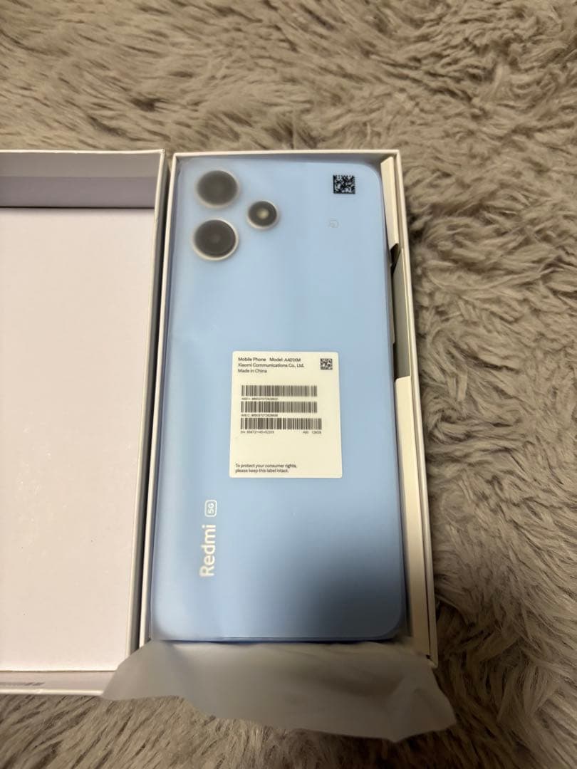 Redmi 12 5G 青色 本体