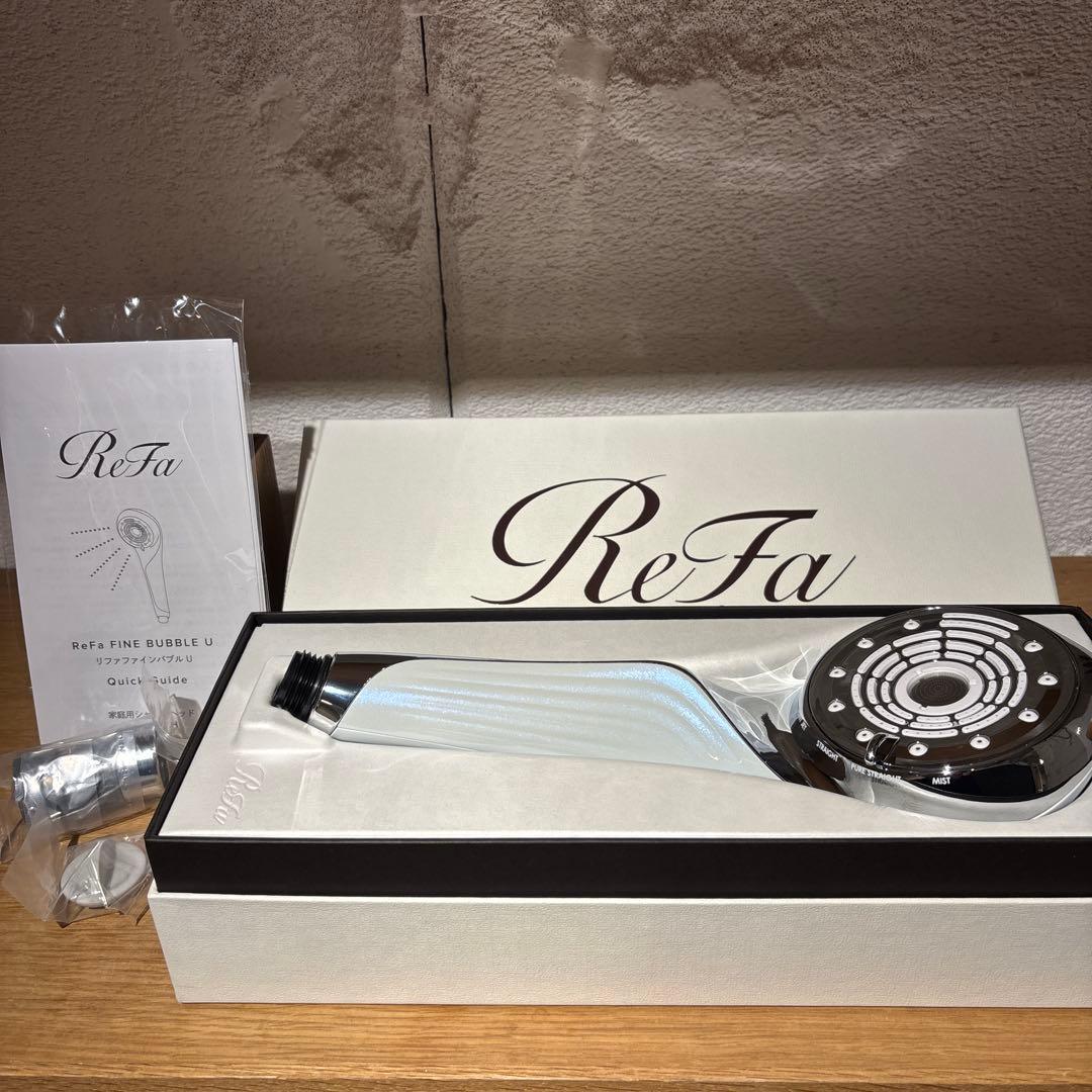 Refa リファ ファインバブル U シャワーヘッド　ホワイト