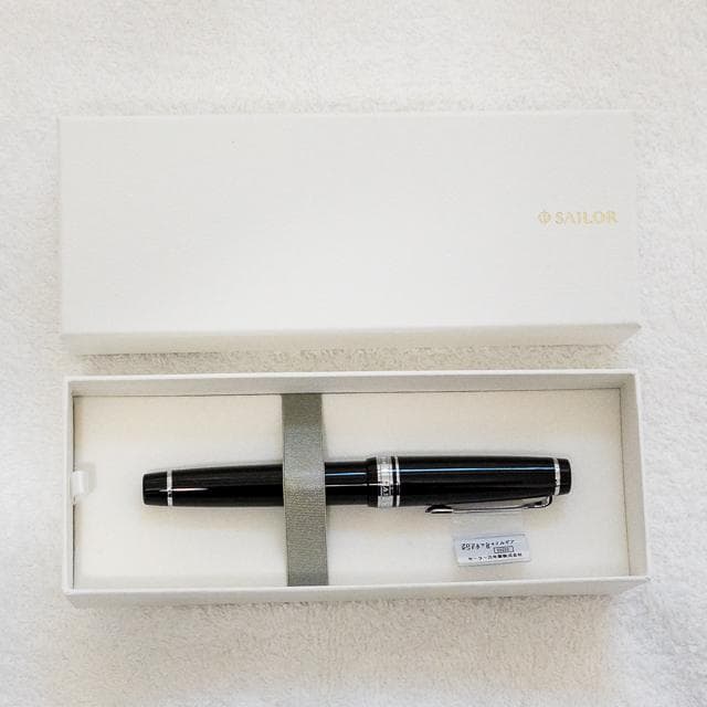 プロフェッショナルギア 銀 万年筆 太字(B)