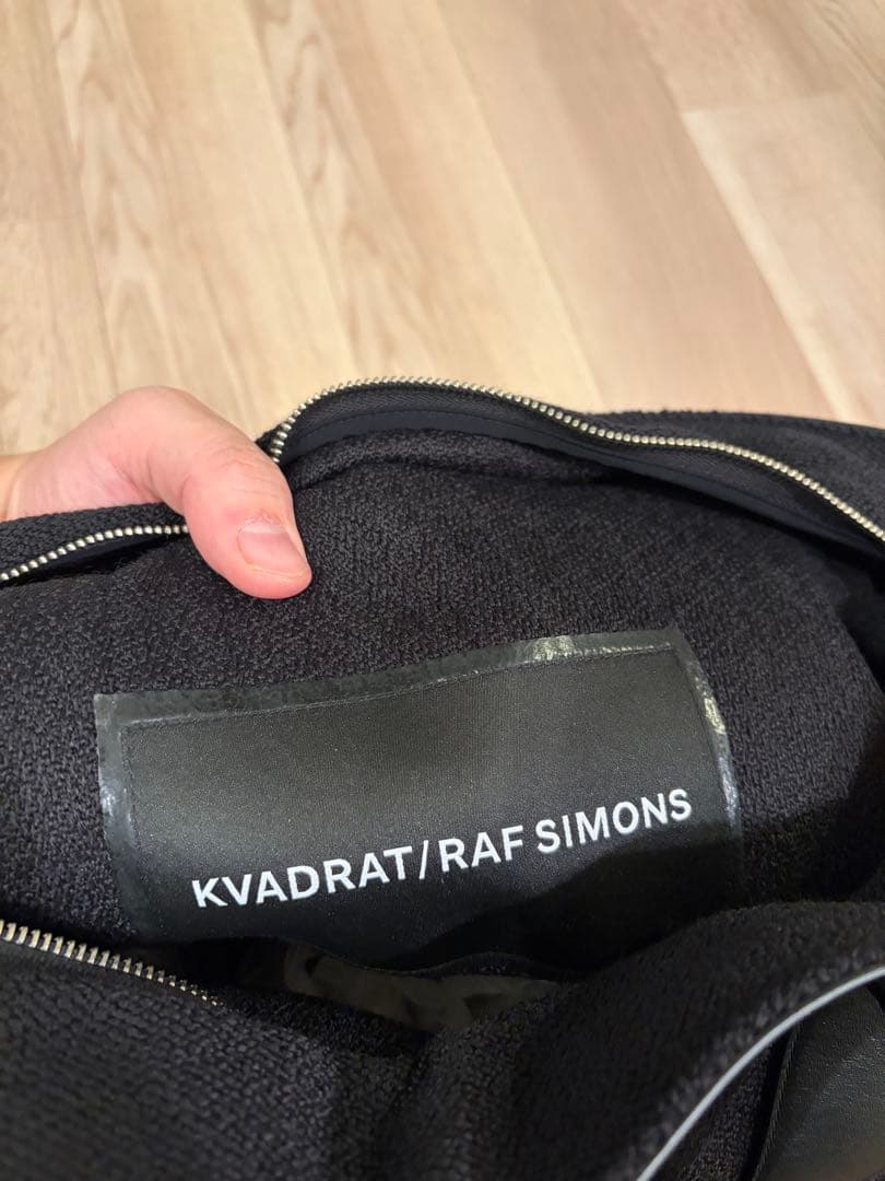 【TAKA】KVADRAT/RAF SIMONS トートバッグ 黒