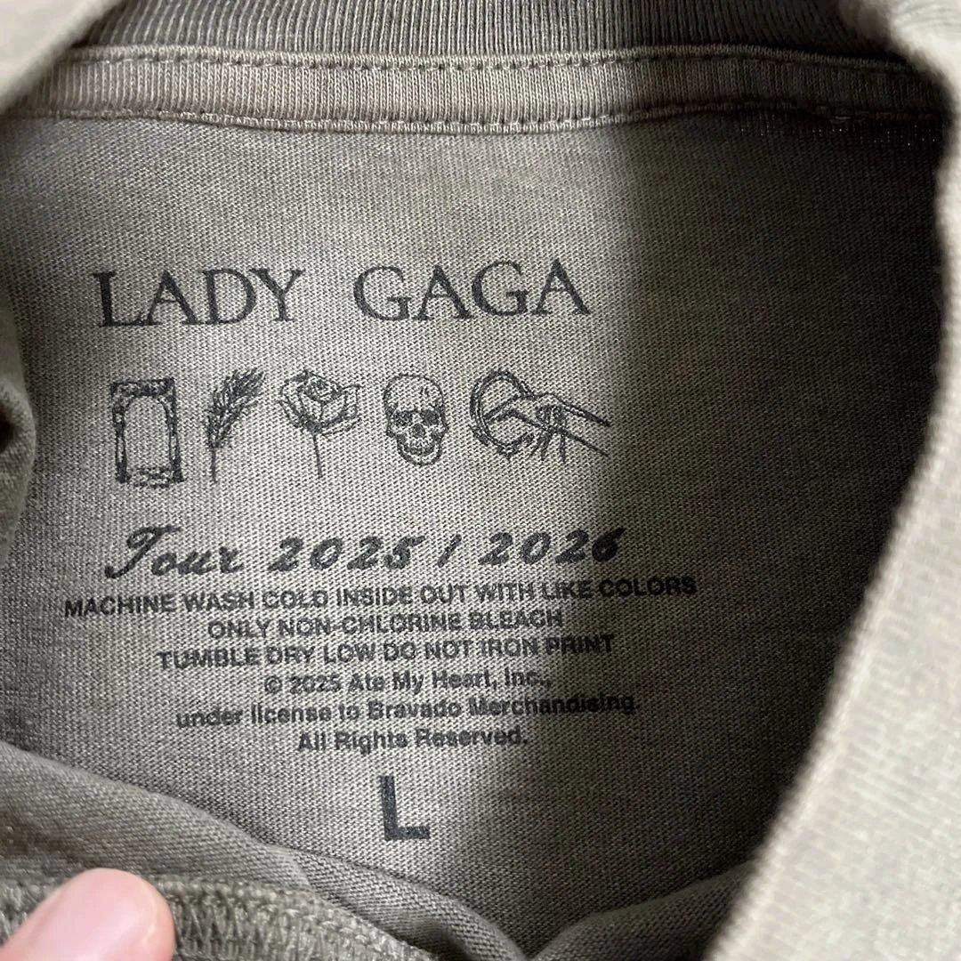 LADY GAGA 2026年ライブTシャツ　Lサイズ