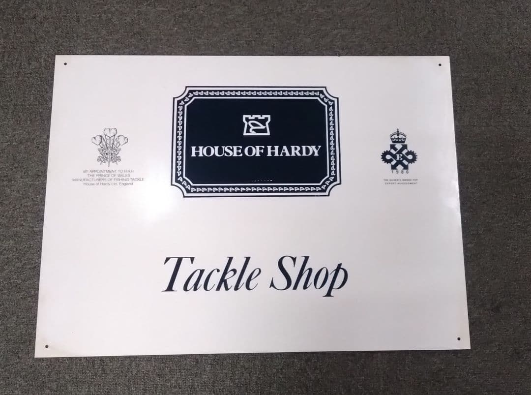 HOUSE OF HARDY 　レア看板　非売品