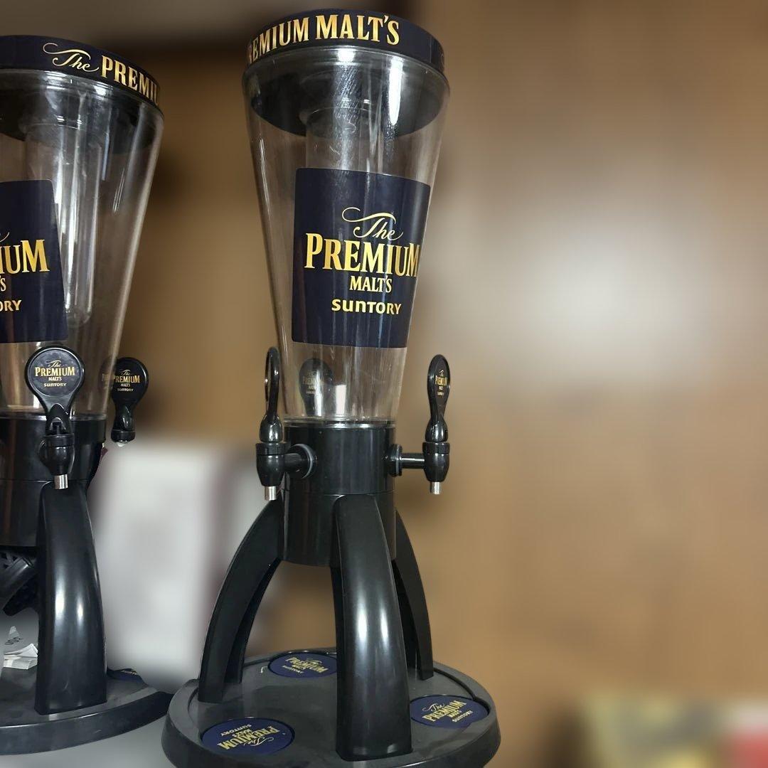 激レア　サントリー プレミアムモルツビールサーバー　２本セット