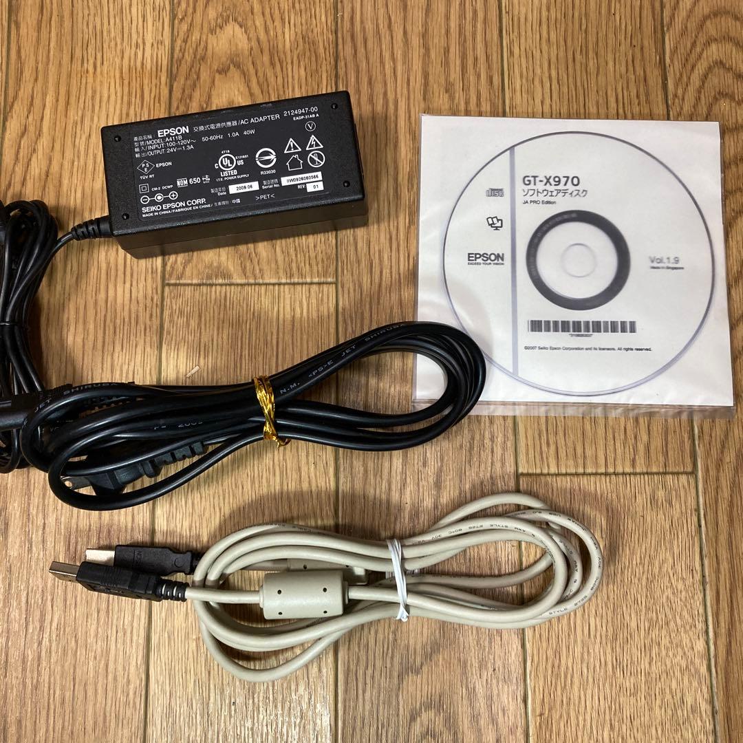エプソン GT-X970 高性能フィルムスキャナー フィルムホルダー付 動作快調