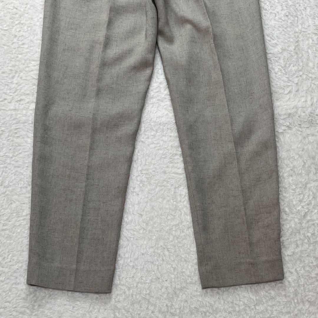 グリーンレーベルリラクシング　セットアップ　ノーカラー　ジャケット　パンツ