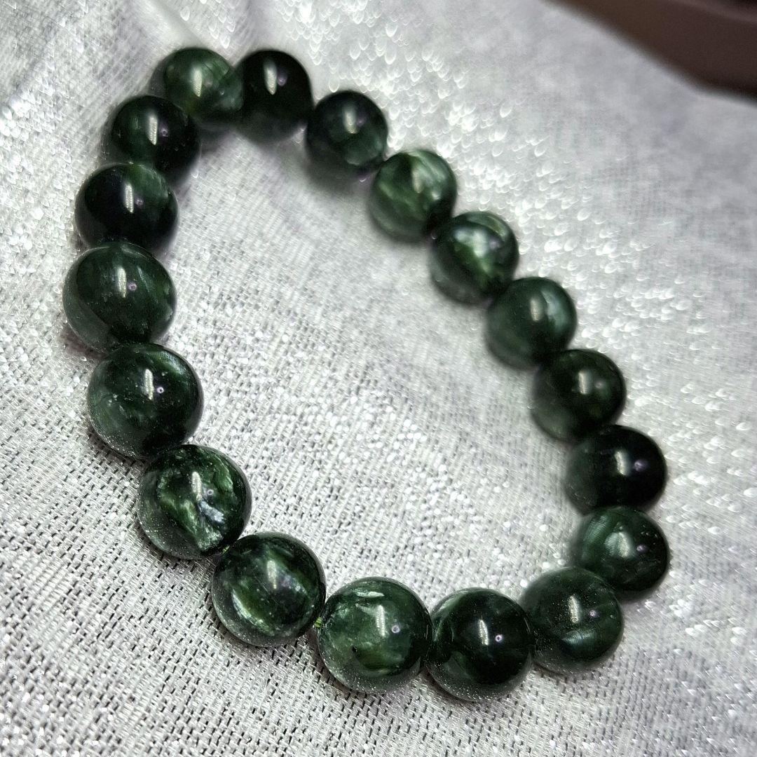 天然石 セラフィナイト ブレスレット