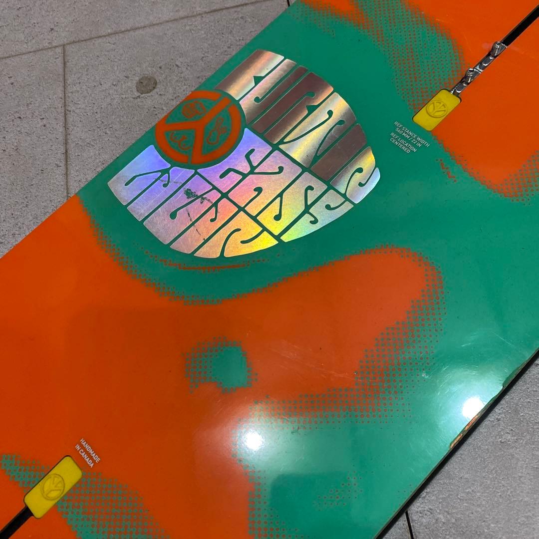 ★ BURTON バートン　スノーボード　ボード　板　ヒッピー　スノボー　155