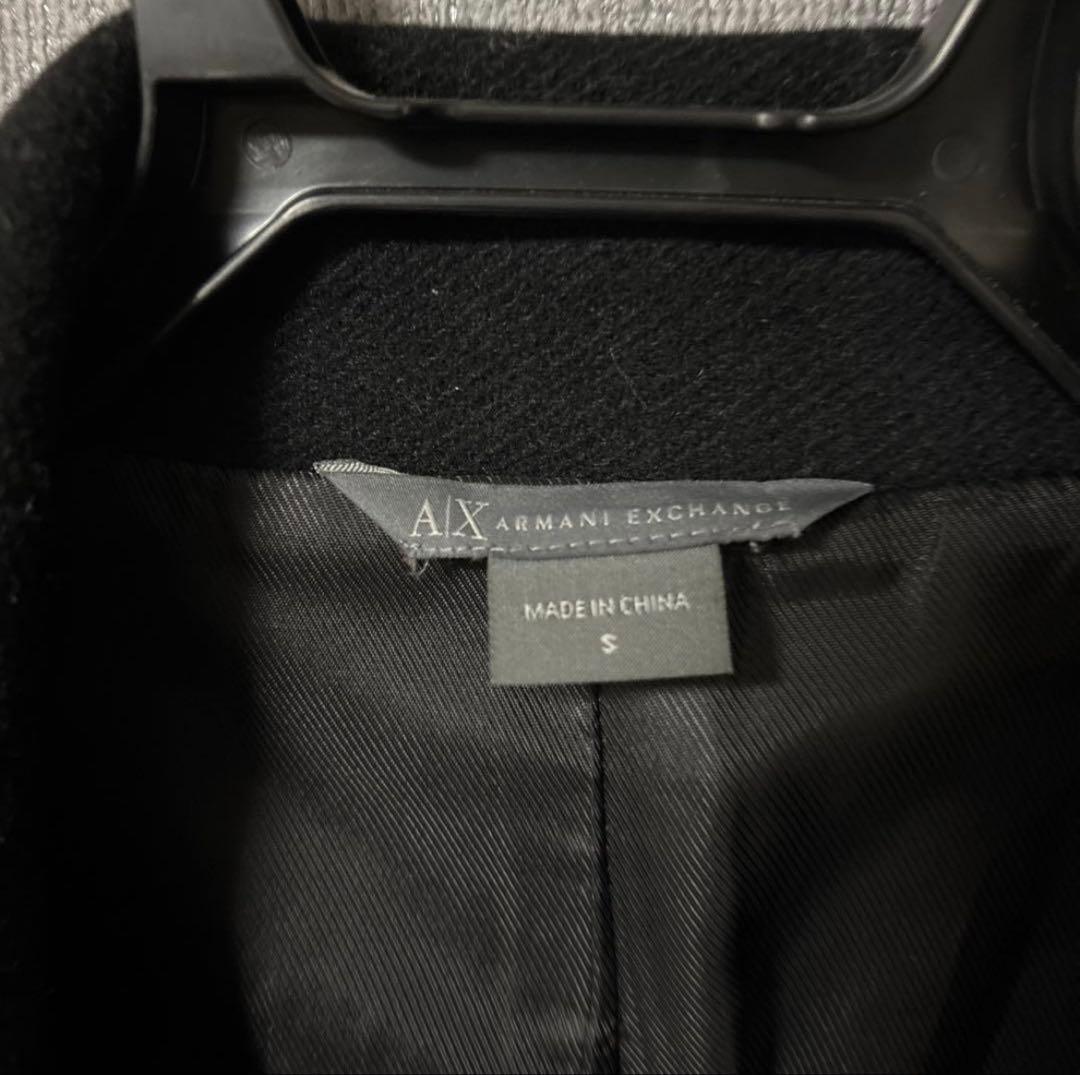 アルマーニエクスチェンジ　コート　黒