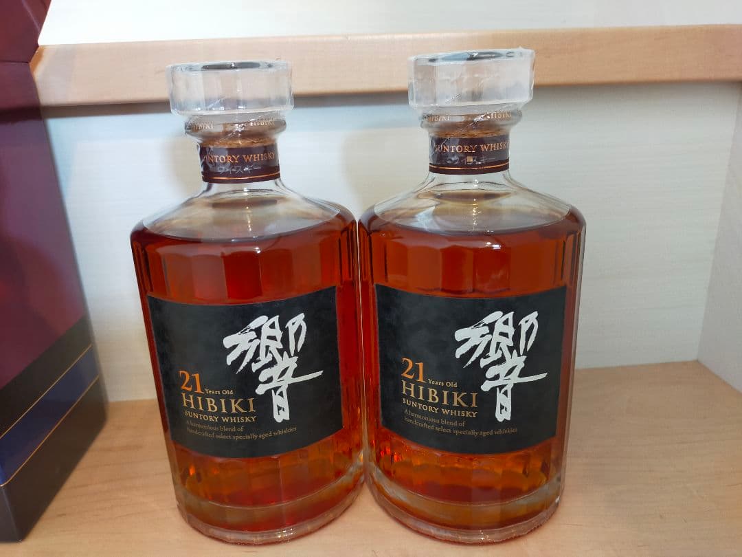 Hibiki 21年 ウイスキー 750ml 2本セット