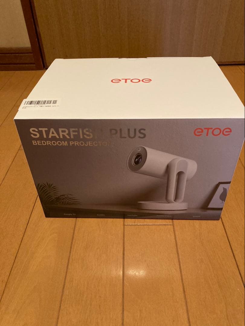 ETOE⭐️プロジェクター Google TV搭載 Netflix公式ライセンス
