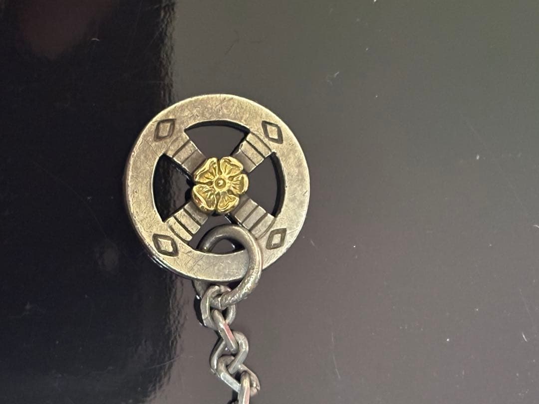 TADY & KING レギュラーホイールGPローズ付き 細角ネックレスチェーン