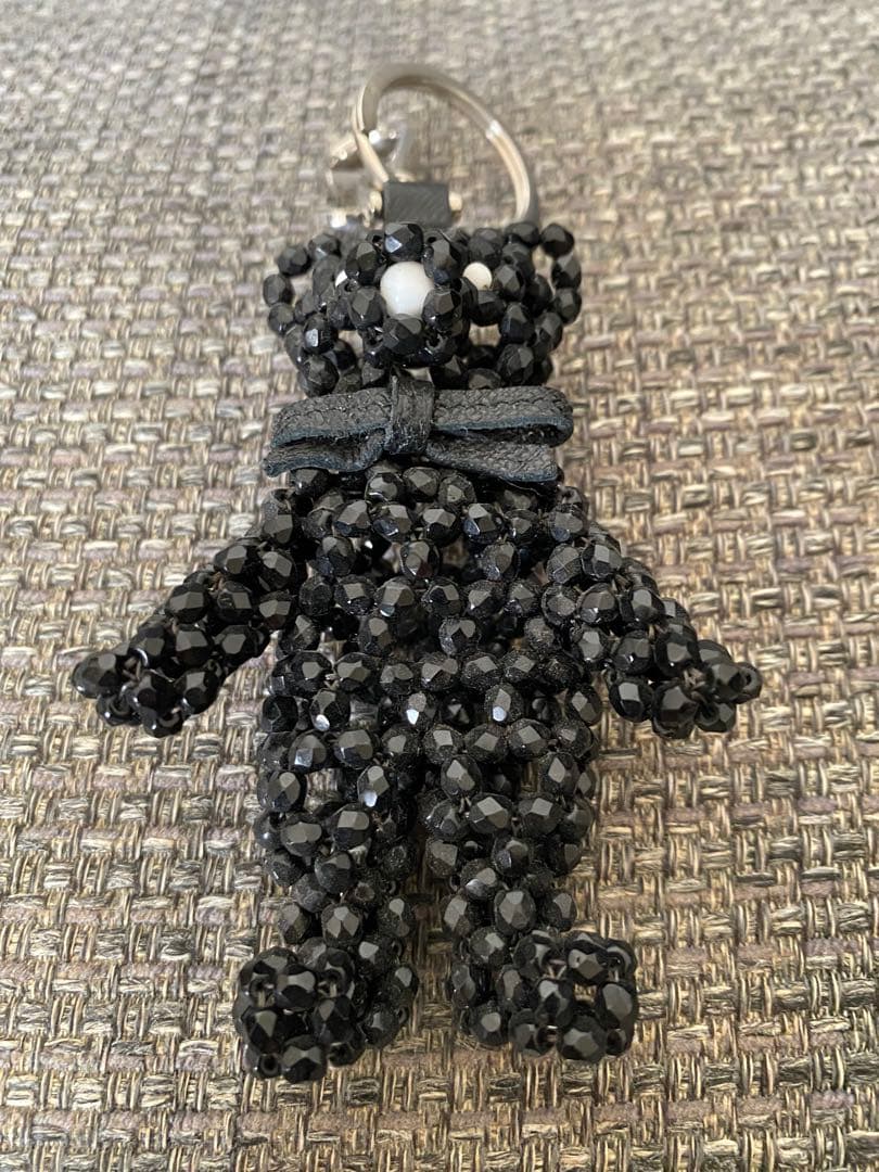 PRADA☆超レア国内正規品テディベアキーホルダー☆チャーム☆新品未使用品