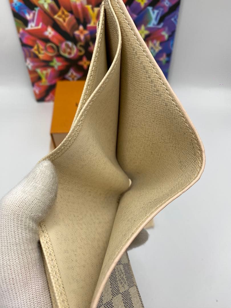 美品‼️ ルイヴィトン　ダミエ　ポルトフォイユ　マルコ　財布　折り財布