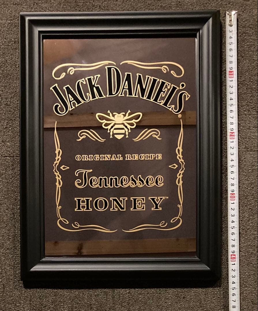 ジャックダニエル パブミラー アメリカン 雑貨 レトロ アンティーク 鏡 看板