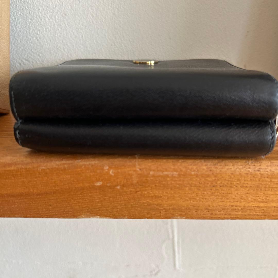 LOEWE アナグラム黒二つ折り財布黒