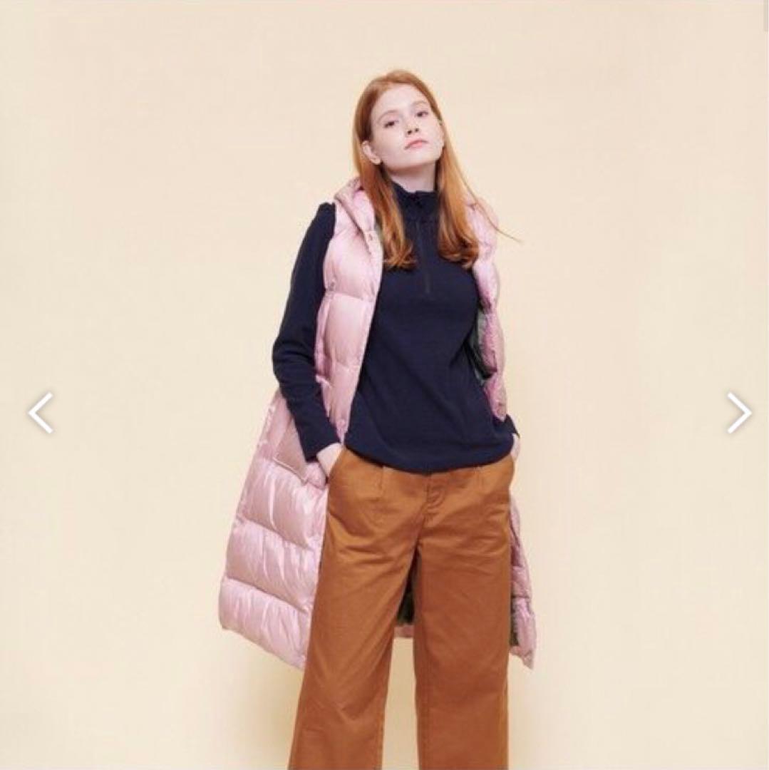 AIGLE 中綿ロングダウンベスト 撥水 ジャケット アウター