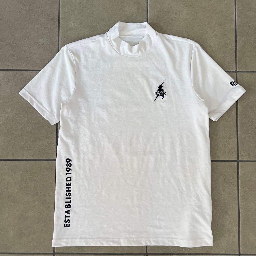 パーリーゲイツ　セットアップ　上下　ゴルフ　メンズ　モックネック　ショートパンツ