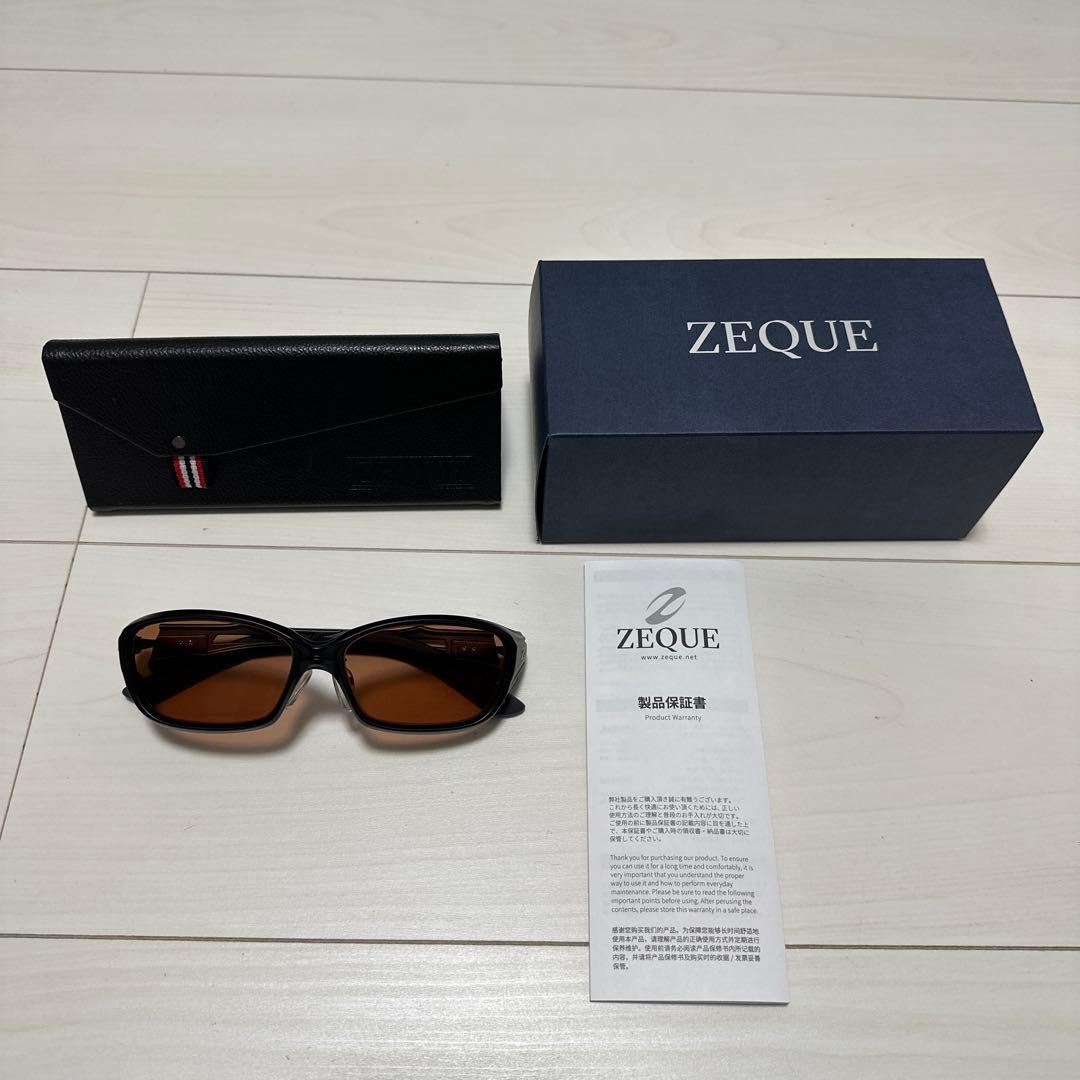 ZEQUE Devon サングラス ブラウンレンズ