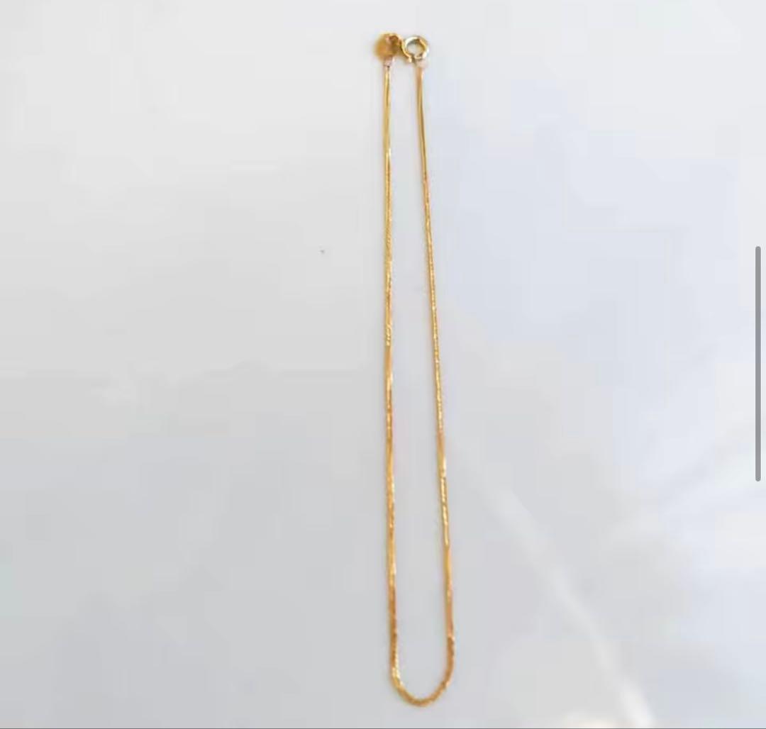 と*ん様 18金 AU750 チェーンブレスレット