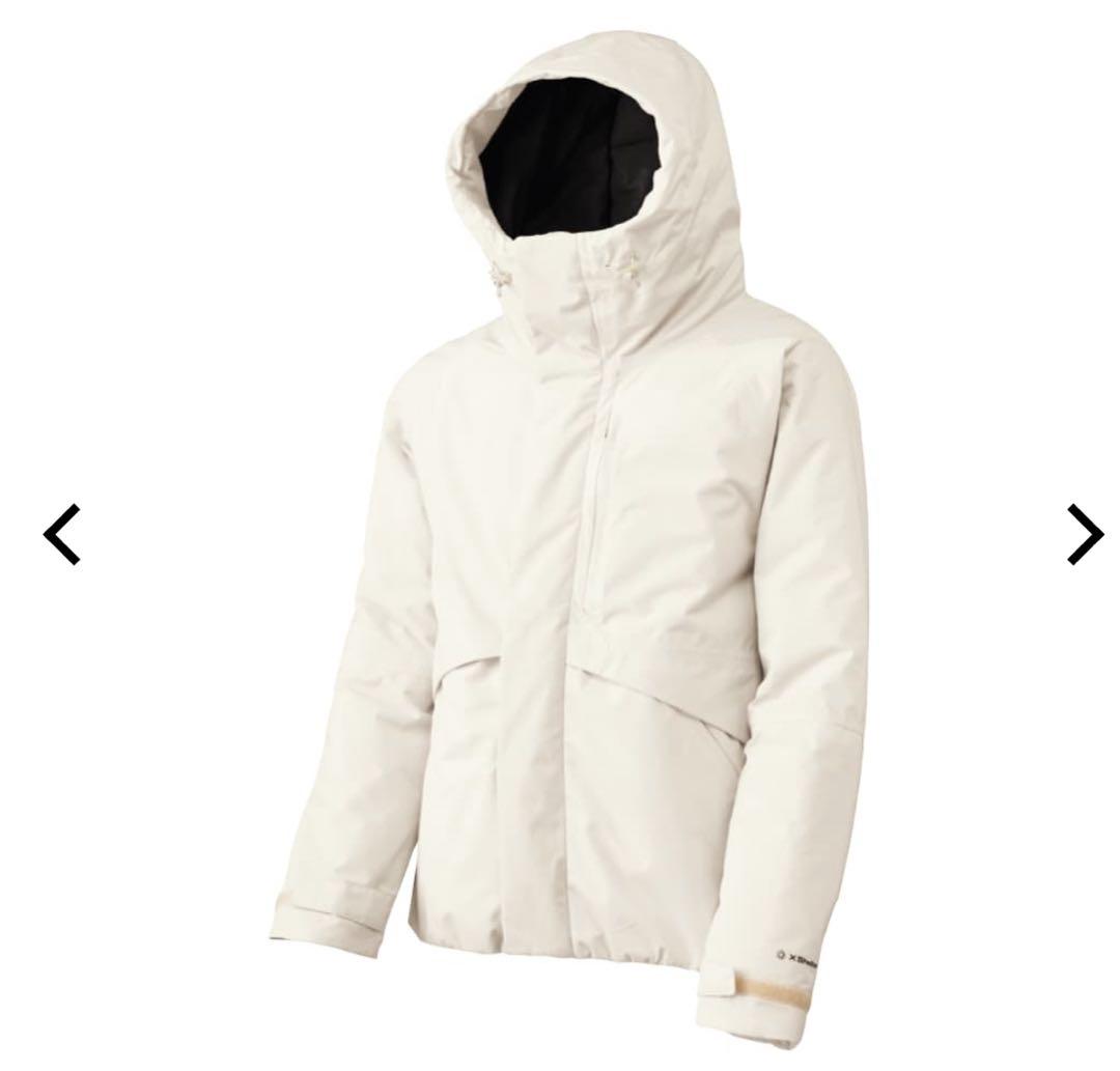 ワークマン　エックスシェルター　断熱　α 防水防寒ジャケット　アイボリー　M