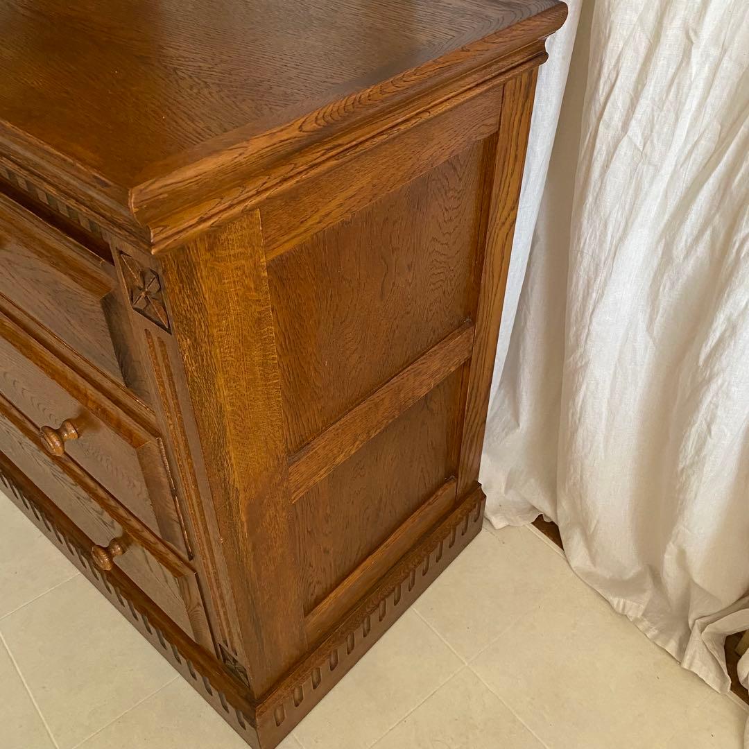 葉山家具　葉山ガーデン　勇峰工芸　英国カントリー　チェスト　箪笥　サイドボード