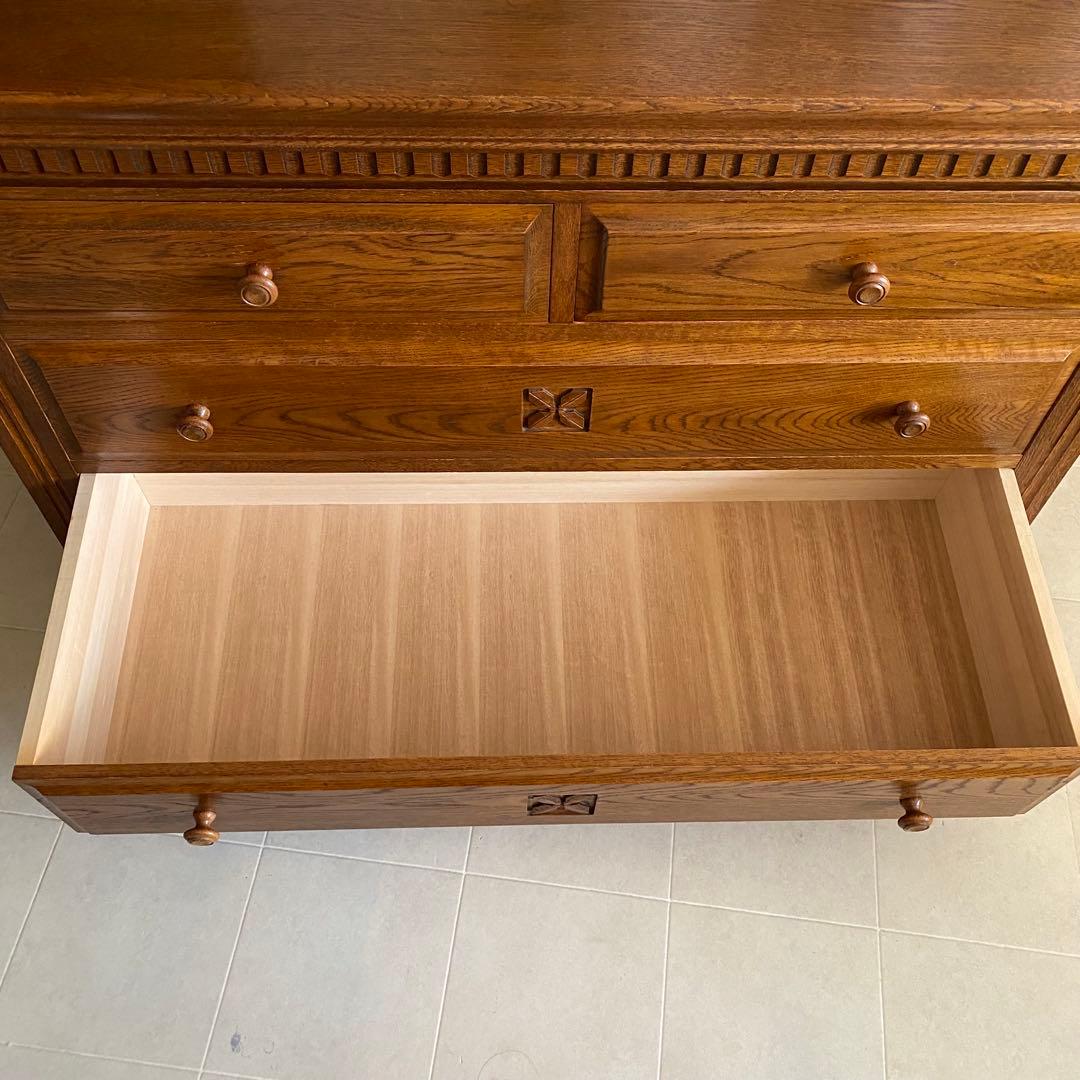 葉山家具　葉山ガーデン　勇峰工芸　英国カントリー　チェスト　箪笥　サイドボード