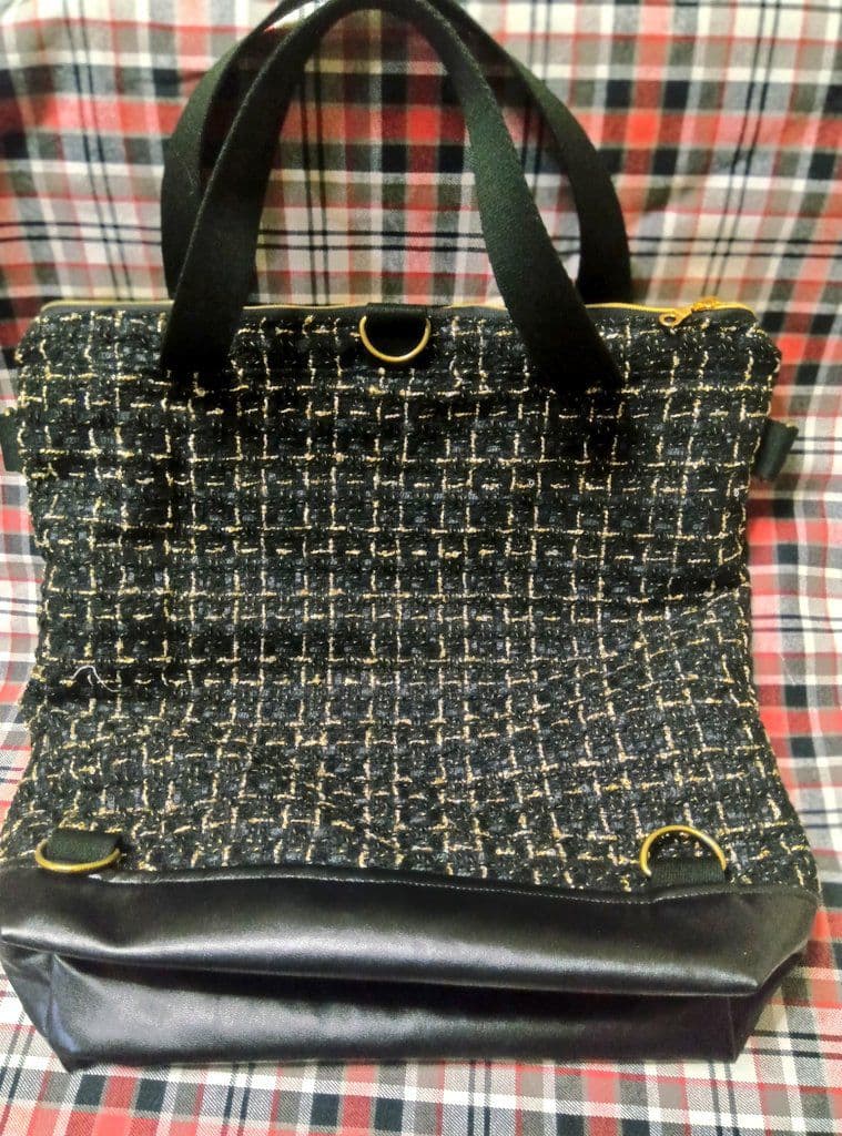 3wayファスナートートリュック